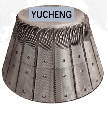 Conical refiner series